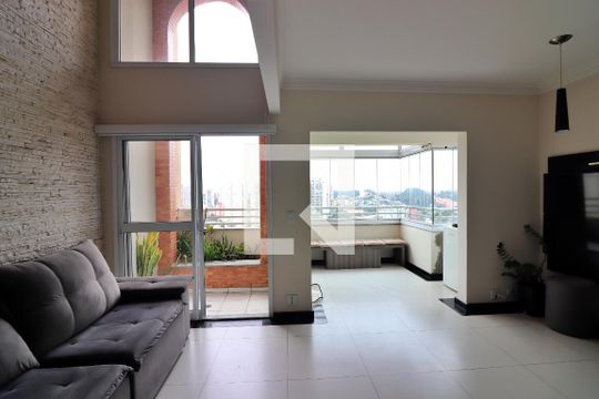Sala  de apartamento à venda com 2 quartos, 95m² em Nova Petrópolis, São Bernardo do Campo