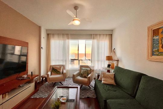 Sala  de apartamento para alugar com 3 quartos, 200m² em Ipanema, Rio de Janeiro
