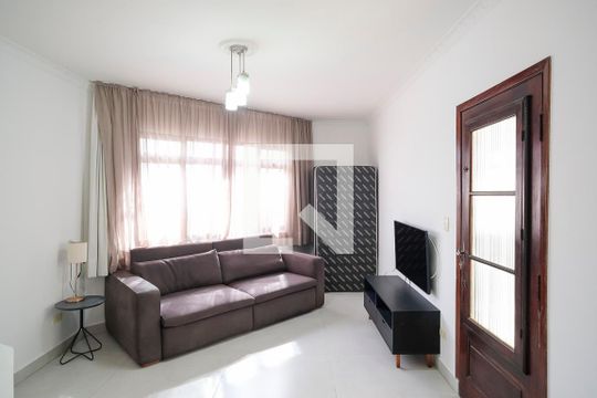 Sala de casa para alugar com 3 quartos, 114m² em Santa Maria, São Caetano do Sul