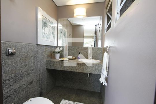 Lavabo de apartamento à venda com 4 quartos, 517m² em Santa Lúcia, Belo Horizonte
