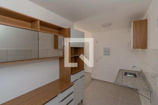Cozinha e Área de Serviço de apartamento para alugar com 2 quartos, 55m² em Parque Orestes Ongaro, Sumaré