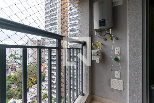 Sacada de apartamento para alugar com 1 quarto, 29m² em Jardim Prudência, São Paulo