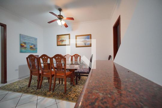 Sala de Jantar de casa de condomínio para alugar com 3 quartos, 200m² em Cachoeira do Bom Jesus, Florianópolis