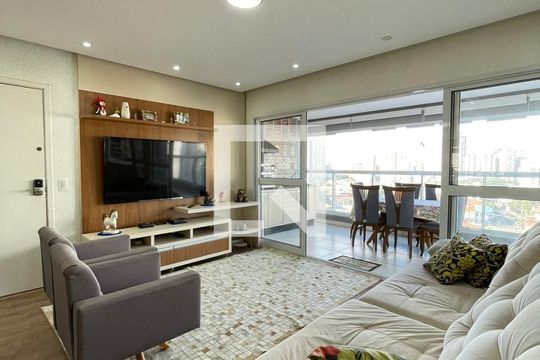 Sala de apartamento para alugar com 3 quartos, 127m² em Tatuapé, São Paulo