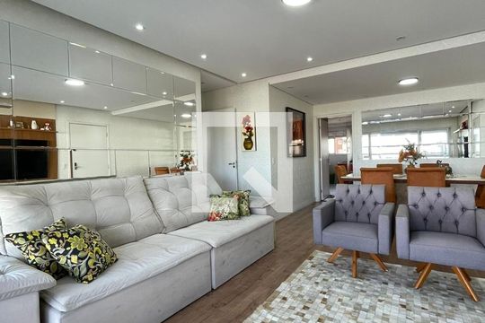 Sala de apartamento para alugar com 3 quartos, 127m² em Tatuapé, São Paulo