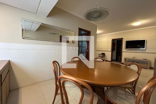 Sala de Jantar de apartamento para alugar com 4 quartos, 207m² em Centro, Florianópolis