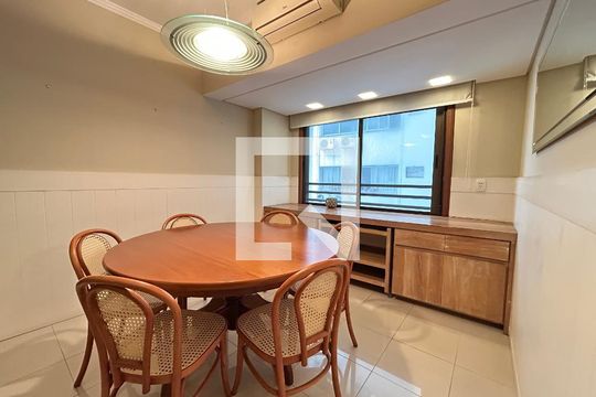 Sala de Jantar de apartamento para alugar com 4 quartos, 207m² em Centro, Florianópolis