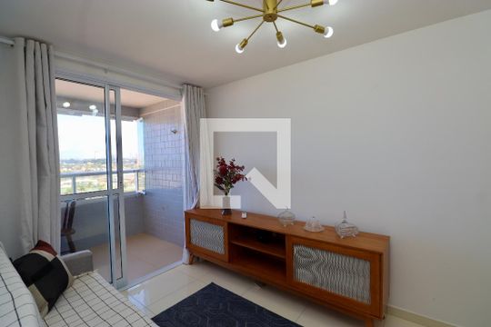 Sala de apartamento para alugar com 2 quartos, 72m² em Piatã, Salvador