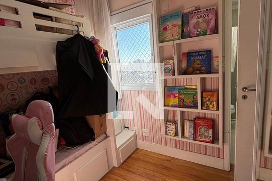 Quarto de apartamento à venda com 3 quartos, 116m² em Baeta Neves, São Bernardo do Campo