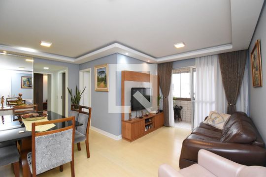Sala de apartamento à venda com 3 quartos, 89m² em Portão, Curitiba