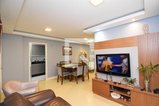 Sala de apartamento à venda com 3 quartos, 89m² em Portão, Curitiba