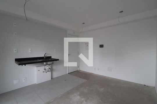 Sala de apartamento à venda com 2 quartos, 49m² em Jardim, Santo André