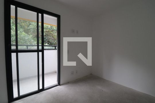 Quarto 1 suíte de apartamento à venda com 2 quartos, 49m² em Jardim, Santo André