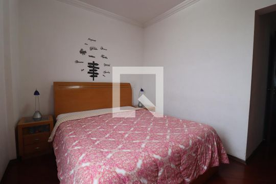 Quarto 1 suíte de apartamento à venda com 3 quartos, 87m² em Vila Assunção, Santo André