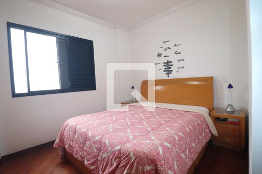 Quarto 1 suíte de apartamento à venda com 3 quartos, 87m² em Vila Assunção, Santo André