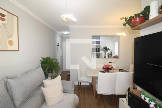 Sala de apartamento à venda com 2 quartos, 47m² em Vila Amélia, São Paulo