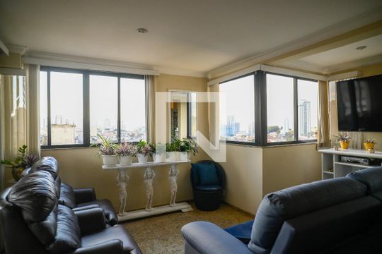 Sala de apartamento à venda com 2 quartos, 127m² em Vila Moinho Velho, São Paulo
