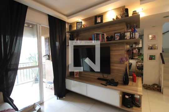 Sala de apartamento à venda com 2 quartos, 79m² em Taquara, Rio de Janeiro
