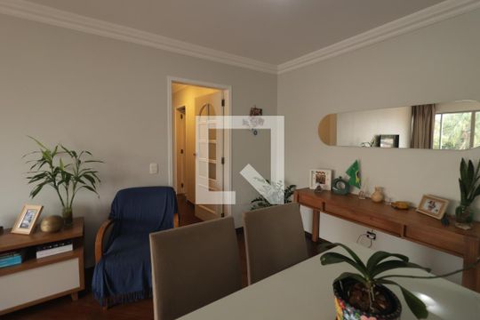 Sala de apartamento para alugar com 3 quartos, 134m² em Vila Clementino, São Paulo