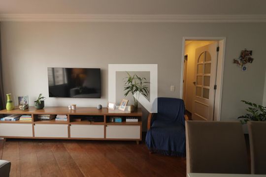 Sala de apartamento para alugar com 3 quartos, 134m² em Vila Clementino, São Paulo