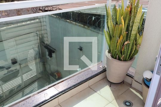 Varanda da Suíte 1 de casa à venda com 2 quartos, 93m² em Vila Celeste, São Paulo