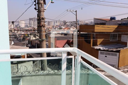 Varanda da Suíte 1 de casa à venda com 2 quartos, 93m² em Vila Celeste, São Paulo
