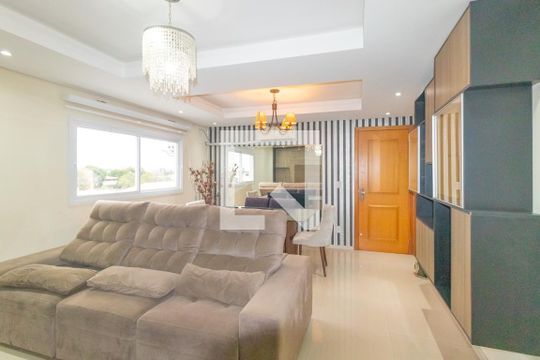 Sala de apartamento à venda com 2 quartos, 60m² em Nossa Senhora das Gracas, Canoas