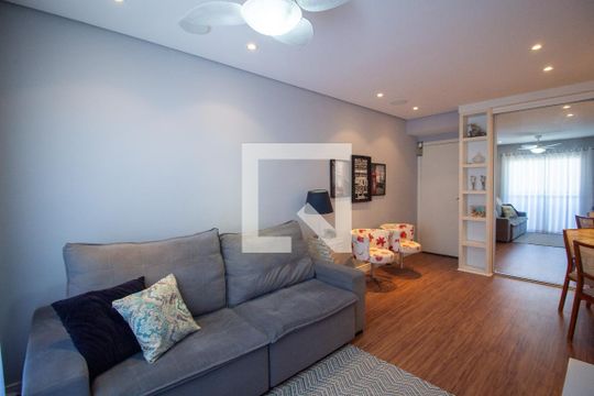 Sala  de apartamento para alugar com 3 quartos, 95m² em Parque Campolim, Sorocaba