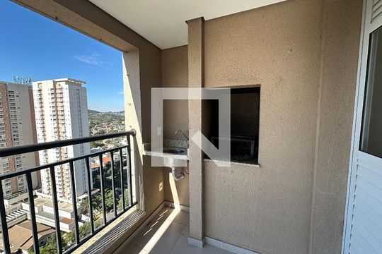 Varanda da Sala de apartamento para alugar com 2 quartos, 70m² em Empresarial 18 do Forte, Barueri