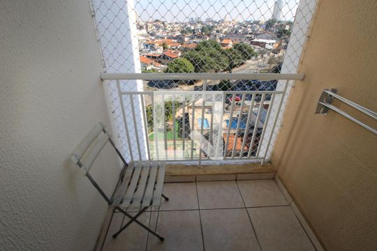 Sala - Varanda de apartamento para alugar com 2 quartos, 48m² em Vila Regina, São Paulo