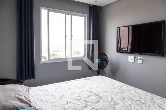 Quarto 2 de apartamento para alugar com 2 quartos, 36m² em Vila das Bandeiras, Guarulhos