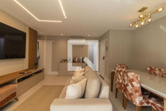 Sala de apartamento à venda com 4 quartos, 126m² em Vila Izabel, Curitiba