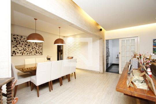Sala de apartamento à venda com 4 quartos, 231m² em Barroca, Belo Horizonte