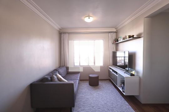 Sala de apartamento à venda com 2 quartos, 50m² em Parque Erasmo Assunção, Santo André