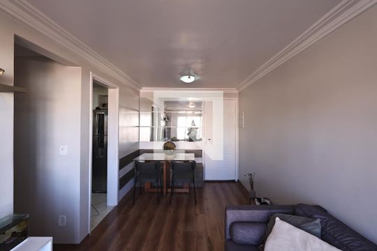 Sala de apartamento à venda com 2 quartos, 50m² em Parque Erasmo Assunção, Santo André