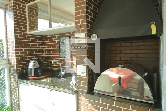 Varanda da Sala  de apartamento à venda com 3 quartos, 133m² em Vila Dayse, São Bernardo do Campo