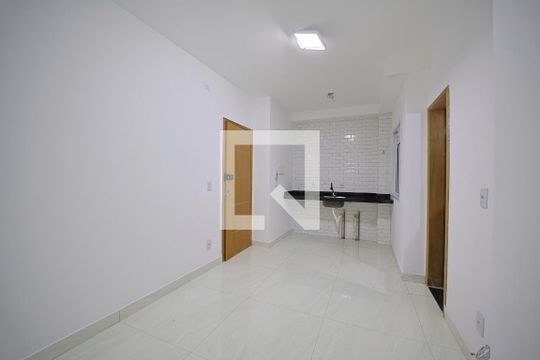 Cozinha e Área de Serviço de kitnet/studio à venda com 1 quarto, 17m² em Vila Esperança, São Paulo
