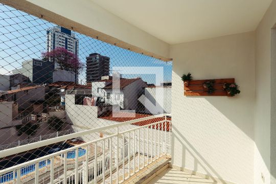 Varanda da Sala de apartamento para alugar com 2 quartos, 57m² em Ipiranga, São Paulo