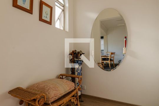 Sala de apartamento para alugar com 3 quartos, 134m² em Indianópolis, São Paulo