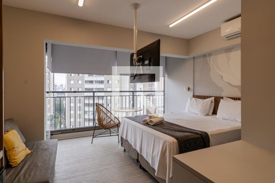 Kitnet/Studio à venda com 1 quarto, 25m² em Indianópolis, São Paulo