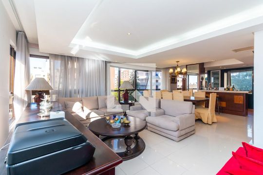 Sala de apartamento à venda com 3 quartos, 201m² em Bela Vista, Porto Alegre