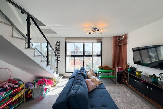 Sala de apartamento à venda com 3 quartos, 127m² em Paulicéia, São Bernardo do Campo