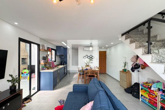 Sala de apartamento à venda com 3 quartos, 127m² em Paulicéia, São Bernardo do Campo