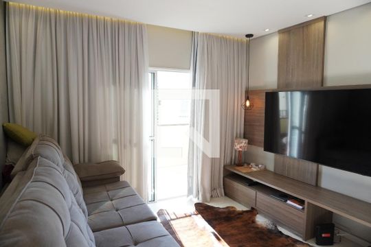 Sala de apartamento para alugar com 2 quartos, 79m² em Parque Novo Mundo, Americana