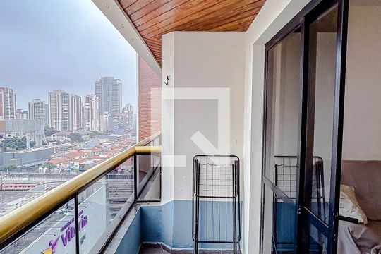 Varanda de apartamento para alugar com 3 quartos, 93m² em Vila Azevedo, São Paulo