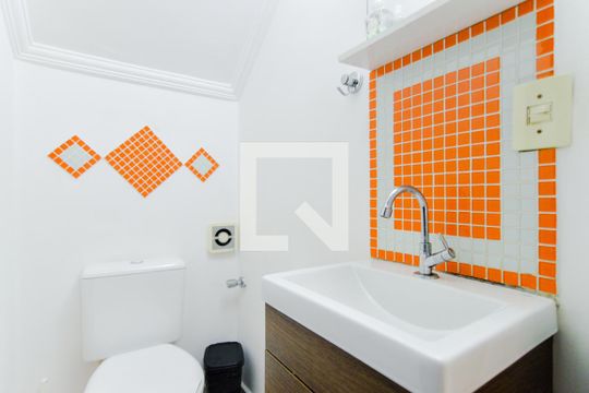 Sala - Lavabo de casa de condomínio à venda com 2 quartos, 107m² em Jardim do Papai, Guarulhos