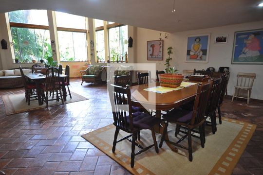 Sala de Jantar de casa para alugar com 2 quartos, 430m² em Vila Amélia, São Paulo