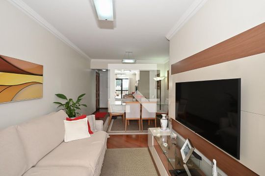 Sala de apartamento à venda com 3 quartos, 90m² em Vila Sonia, São Paulo