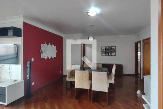 Sala de apartamento para alugar com 3 quartos, 137m² em Santo Antônio, São Caetano do Sul