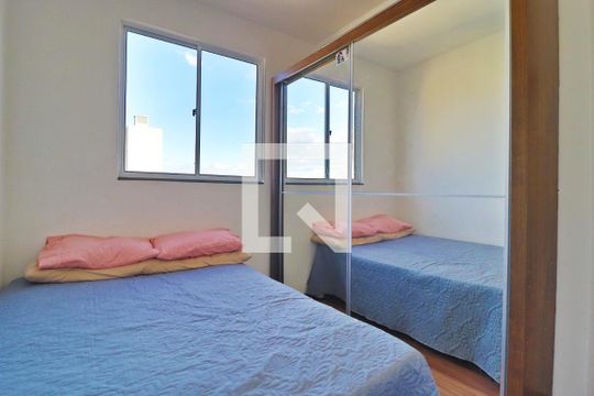 Quarto 2 - Suíte de apartamento para alugar com 2 quartos, 45m² em Jardim Inconfidencia, Uberlândia